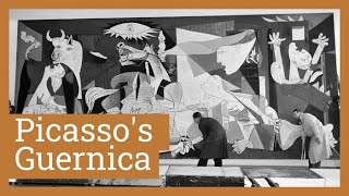 2 minutes with Picassos Guernica  epistemia [upl. by Nyrhtak]