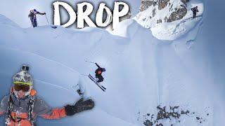 UN INCONNU DISPARAIT DANS CE COULOIR  WA 198  Ski Snowboard Freeride [upl. by Aiynat166]