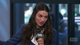 Crystal Reed Speaks On Season 4 Of quotGothamquot [upl. by Budworth]