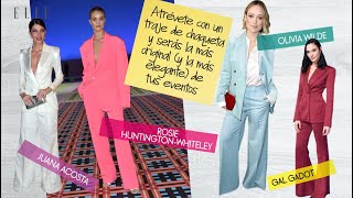 Pantalones de campana los mejores trucos de las famosas  Elle España [upl. by Raasch]