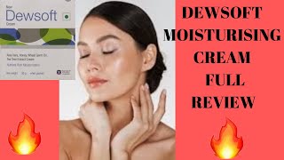 DEWSOFT CREAM FULL REVIEW BEST SKIN MOISTURIZER त्वचा रहेगी कोमल गॅरंटी 😱😱😱 [upl. by Anikehs]