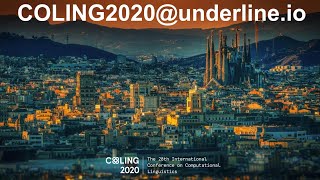 COLING 2020 Attendee Walkthrough [upl. by Anilatac]