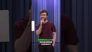 Daniel Radcliffes Impressive Rap Performance  The Tonight Show shorts funny viral [upl. by Assirialc]