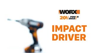 WORX WX291 20V IMPACT DRIVER UK [upl. by Nelia]