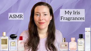 ASMR  Iris  Orris Perfume Collection  Glass Tapping amp Soft Spoken [upl. by Carley68]