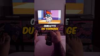 Omelette du fromage shorts dexter omelette [upl. by Niloc]