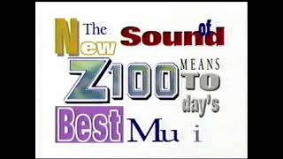 Z100 New York 1992 commercial [upl. by Ardek]