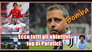 Mercato Juve ultim’ora bomba ecco tutti gli obiettivi top di Paratici [upl. by Chute]