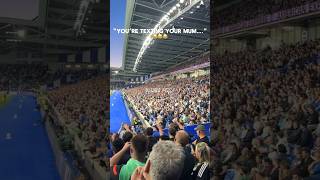 Brighton FC fan getting bullied… chelsea brightonfc footballchants [upl. by Burd]