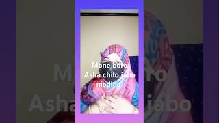 Mone boro Asha chilo jabo modina Salam ame korbo giye nobire rowjiya  shotsvideo shots [upl. by Ainimreh544]