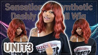 Sensationnel Synthetic Dashly Full Wig  UNIT3 Glamourtresscom [upl. by Awjan]