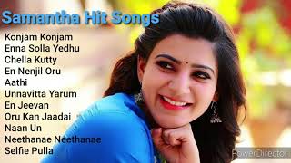 Samantha Hit Songs  Samantha Tamil Hits  Samantha Songs Tamil  Samantha Tamil Jukebox [upl. by Ioj675]