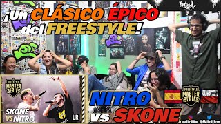 🔴COLOMBIANOS REACCIONAN a NITRO vs SKONE  ¡Un CLÁSICO ÉPICO del FREESTYLE FMS INTERNACIONAL 2019 [upl. by Belford]