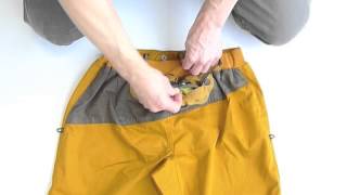 E9 Pol Pocket  Climbing pants with integrated chalk bag [upl. by Irahcaz]