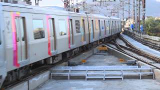 Paris Trains de MF77 Métro 7  Pont Neuf [upl. by Nagle50]