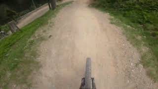 Bikepark Leogang LapsBig Crash [upl. by Ciprian]