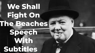 Defiant amp Resolute Winston Churchills We Shall Never Surrender Speech  FULL SPEECH IN COMMENTS [upl. by Glynda]