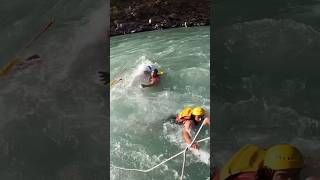 Rishikesh Rafting Accident And Rescue [upl. by Alesiram216]