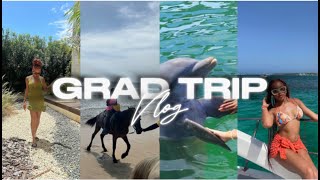 GRAD TRIP VLOG  punta cana dominican republic [upl. by Ahsimac]