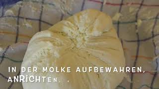 Mozzarella selber machen [upl. by Chane]