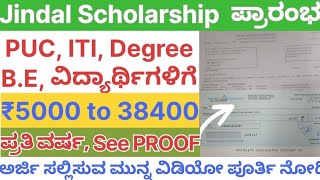 Apply Sitaram Jindal Scholarship 2024 Karnataka Pakka Scholarship [upl. by Loseff]