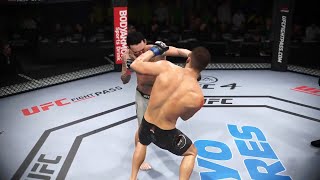 Max Holloway vs Calvin Kattar Full Fight UFC 4 [upl. by Atter801]