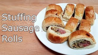 How to make Stuffing Sausage Rolls [upl. by Felecia22]