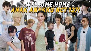 RAFFI GIGI KANGEN NCT 127 LANGSUNG KE ANDARA CIPUNG KETEMU PARA HYUNGNYA [upl. by Akiram]