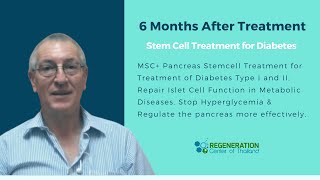 MSC Stem Cell Treatment for Diabetes Type 1 amp Type 2 w Beta Cell Transplant insulin glucose [upl. by Riggall]