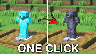 EASY Armour Stand Swapper Tutorial For Minecraft 118 [upl. by Pascale]