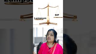 Lumpsum vs SIP in Mutual funds shorts mutualfunds finance [upl. by Biddie]