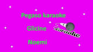 karaoke Glicine Noemi Sanremo 2021 [upl. by Annovahs]