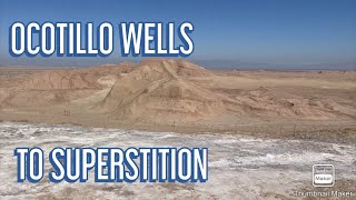 Ocotillo Wells to Superstion OHV [upl. by Zurc385]