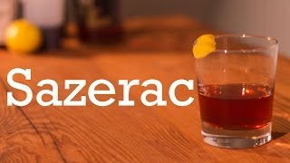 Sazerac cocktail from Better Cocktails at Home [upl. by Eissalc]