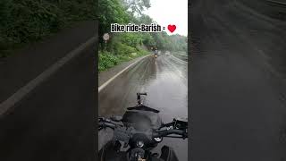 Barish 🌧️ Bike Ride  😍 song love newsong music mt15explore mt15adventures bikerides rider [upl. by Joan]