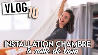 VLOG ⎮Aménagement chambre amp salle de bain [upl. by Sadler]