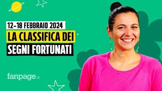 Oroscopo la classifica dei segni più fortunati della settimana dal 12 al 18 febbraio 2024 [upl. by Assirehs]