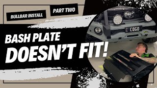 N80 HILUX BUILD IRONMAN BULLBAR INSTALL PART2 [upl. by Bendick653]