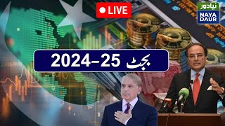 🔴 Fedral Budget 202425 Good News For Salaried Person  National Assembly Session  NayaDaur [upl. by Ozzy]