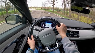 2020 Range Rover Evoque P250 First Edition  POV Test Drive Binaural Audio [upl. by Vas]