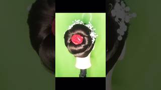 Without Bun juda hairstyles for Bridal  shorts bunhairstyle viralvideo ytviral [upl. by Rose261]