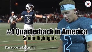 Spencer Rattler GREATEST player to EVER come out the Arizona Desert Senior Highlights [upl. by Allimak]