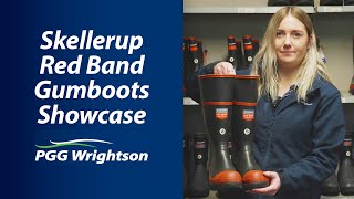 Skellerup Red Band Gumboots Showcase  PGG Wrightson [upl. by Nilkcaj]