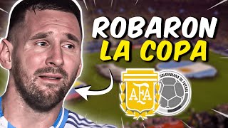 Argentina ROBÓ la copa  Colombia PECHO FRÍO  JAMES lo MERECÍA  Luis Díaz no ESTUVO [upl. by Urbai849]