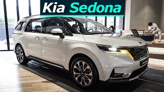 New 2021 Kia Sedona Minivan Review quotGrand Utility Vehiclequot [upl. by Ainaled]