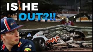 Max Verstappen UNHEARD TEAM RADIO AFTER GROSJEANS MASSIVE CRASH  2020 Bahrain GP [upl. by Nylarahs]