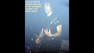 Jealous Nostril Johnny Borrell  Razorlight  The Lexington London 17th March 2023 [upl. by Ahsuoj]