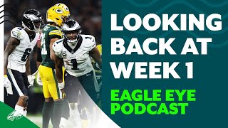 A closer look back at Week 1s win  Eagle Eye Podcast [upl. by Daffi]