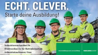 Ausbildung Industriekaufleute bei Heidelberg Materials [upl. by Mayfield220]