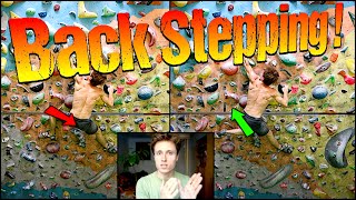 Rock Climbing Technique for Beginners The Back Step  Drop Knee [upl. by Bristow]